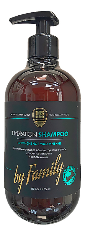 

Шампунь для волос интенсивное увлажнение Intensive Hydration Shampoo By Family 475мл