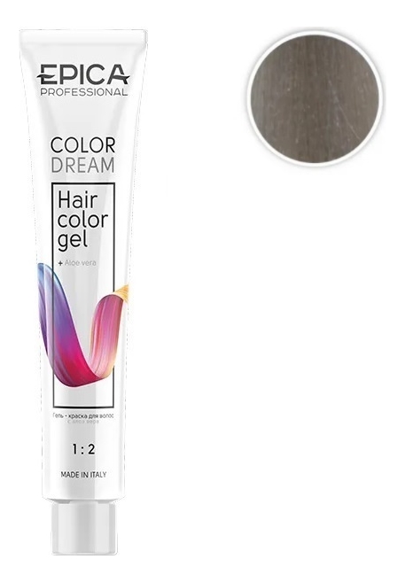 

Гель-краска для волос Color Dream 100мл: 10.81 Светлый блондин жемчужно-пепельный, Гель-краска для волос Color Dream 100мл