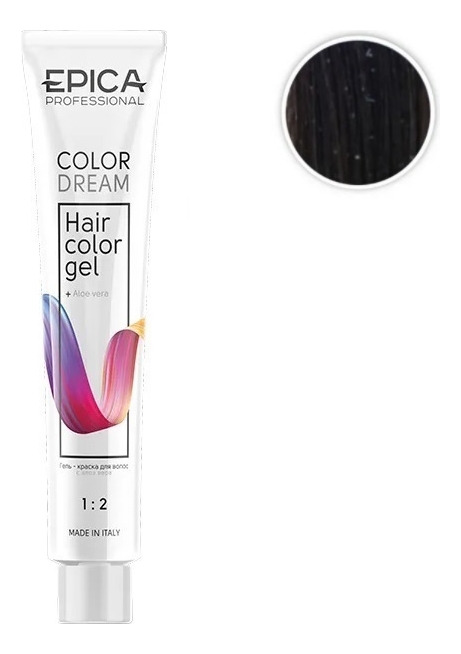 Купить Гель-краска для волос Color Dream 100мл: 4.71 Шатен шоколадно-пепельный, Epica Professional
