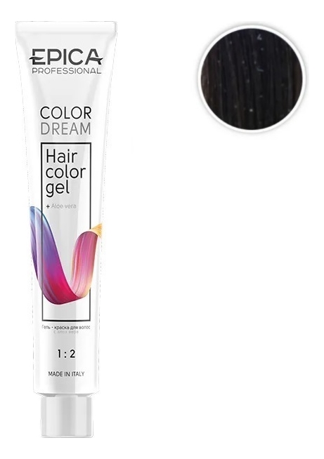 

Гель-краска для волос Color Dream 100мл: 4.71 Шатен шоколадно-пепельный, Гель-краска для волос Color Dream 100мл