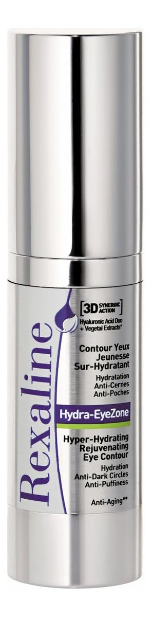 

Сверхувлажняющий и омолаживающий крем для кожи вокруг глаз 3D Hydra Eye Zone Hyper-Hydrating Rejuvenating Eye Contour Eye 15мл