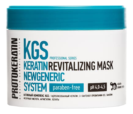 

Маска-бальзам для ухода за волосами и проблемной кожей головы KGS Keratin Newgeneric System Revitalizing Mask For Sensitive Scalp 250мл
