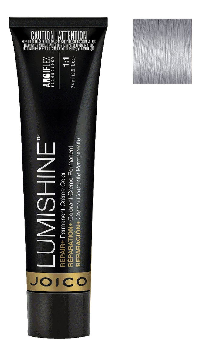 

Перманентная крем-краска для волос Lumishine Permanent Creme Color 74мл: XLA Суперосветляющий пепельный блондин, Перманентная крем-краска для волос Lumishine Permanent Creme Color 74мл
