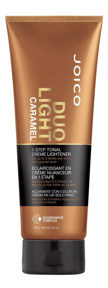 

Осветляющий тонирующий крем для волос Duo Light Tonal Creme 240мл: Caramel, Осветляющий тонирующий крем для волос Duo Light Tonal Creme 240мл