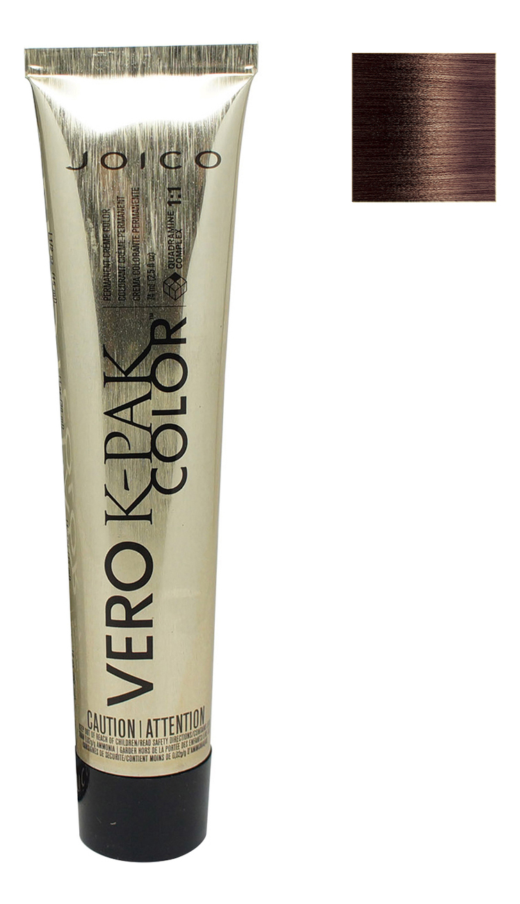 

Перманентная крем-краска для волос Vero K-Pak Color 74мл: 6B светлый шатен бежевый, Перманентная крем-краска для волос Vero K-Pak Color 74мл