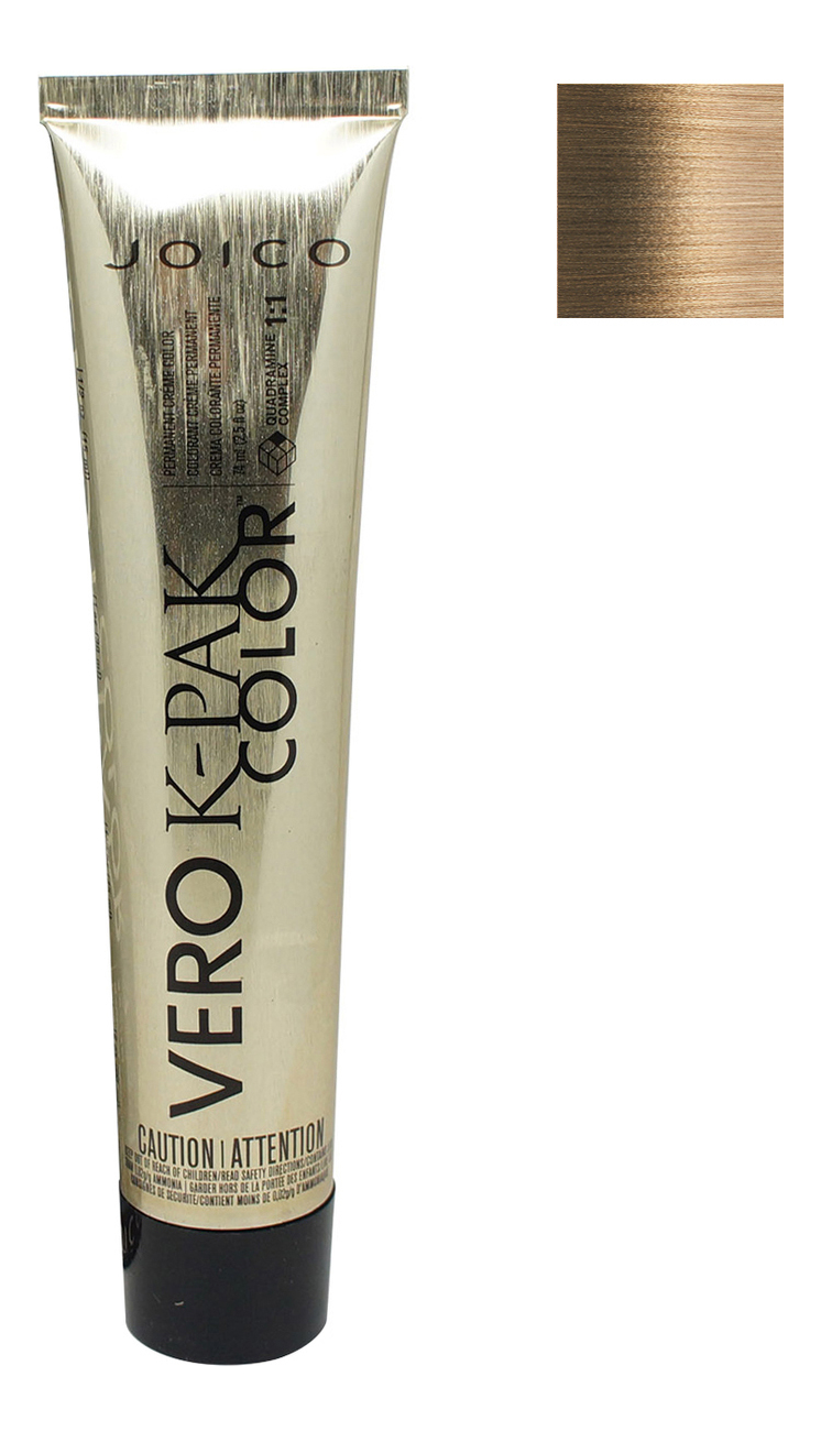 

Перманентная крем-краска для волос Vero K-Pak Color 74мл: 8G средний блондин золотистый, Перманентная крем-краска для волос Vero K-Pak Color 74мл
