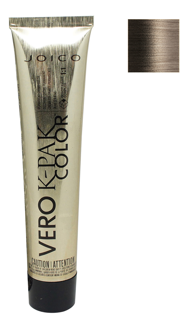 

Перманентная крем-краска для волос Vero K-Pak Color 74мл: 8A средний блондин пепельный, Перманентная крем-краска для волос Vero K-Pak Color 74мл