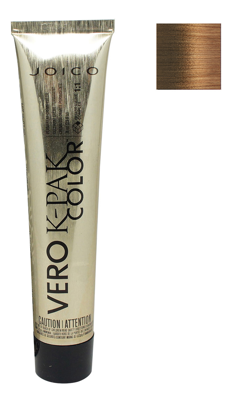 

Перманентная крем-краска для волос Vero K-Pak Color 74мл: 7G темный блондин золотистый, Перманентная крем-краска для волос Vero K-Pak Color 74мл