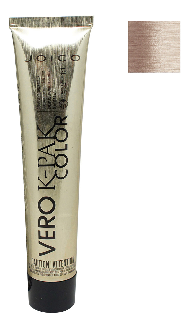 

Перманентная крем-краска для волос Vero K-Pak Color 74мл: UHLA ультра осветляющий пепельный блондин, Перманентная крем-краска для волос Vero K-Pak Color 74мл