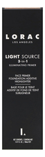 LORAC Праймер сияющий для лица Light Source 3in1 Illuminating Primer 30мл