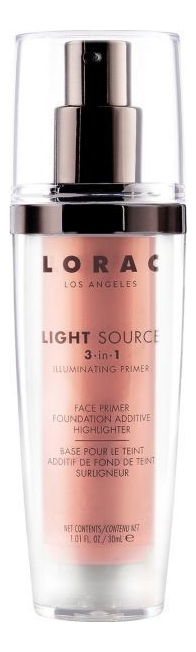 

Праймер сияющий для лица Light Source 3in1 Illuminating Primer 30мл: Daybreak, Праймер сияющий для лица Light Source 3in1 Illuminating Primer 30мл