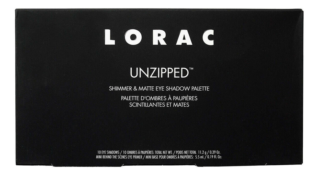 

Набор (палетка теней Unzipped Shimmer & Matte Eyeshadow Palette 11,2г + праймер для век Behind the Scenes Eye Primer 5,5мл)