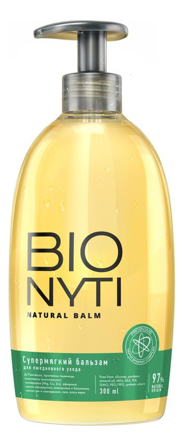 

Супермягкий бальзам для волос Bionyti Natural Balm 300мл