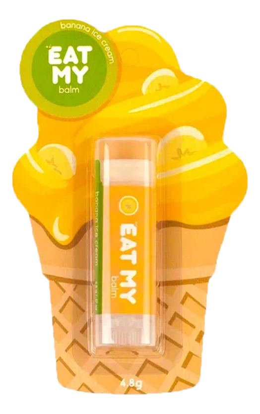 Бальзам для губ Balm Banana Ice Cream 4,8г бальзам для губ eat my balm banana ice cream 4 8 гр