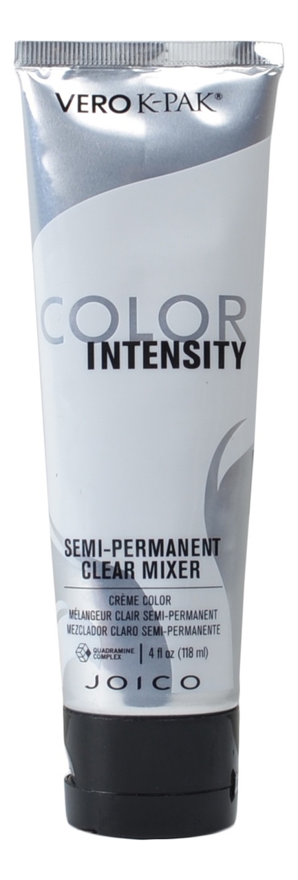 Оттеночный краситель для волос прямого действия Color Intensity Semi-Permanent Creme Cobalt 118мл: Clear