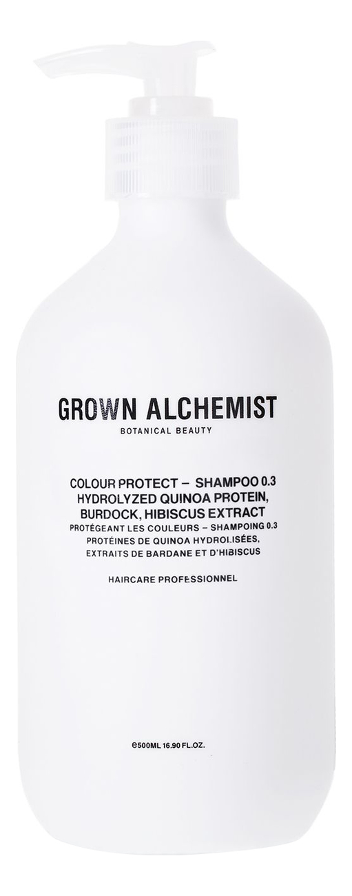 

Шампунь для окрашенных волос Colour Protect-Shampoo 0.3: Шампунь 500мл, Шампунь для окрашенных волос Colour Protect-Shampoo 0.3