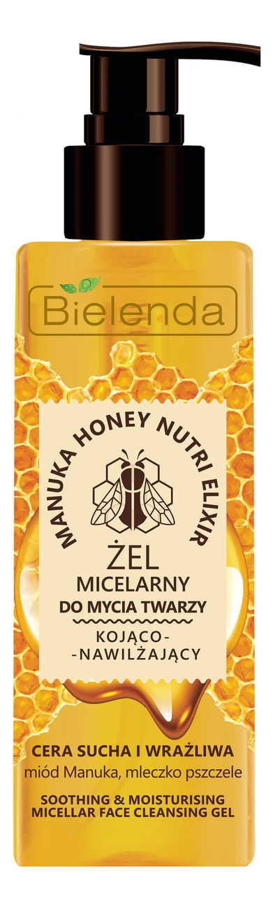 

Успокаивающий и увлажняющий мицеллярный гель для лица Manuka Honey Gel Micelar 200мл