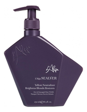 L'Alga Маска для нейтрализации желтизны волос Sealver Dry & Damaged Hair Mask