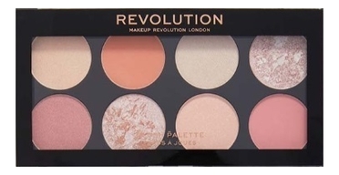 Купить Палетка румян Ultra Blush Palette 12, 8г: Golden Desire, Makeup Revolution