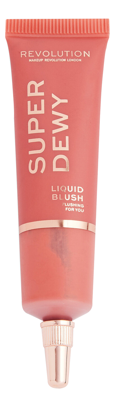 Купить Жидкие румяна для лица Super Dewy Liquid Blush 15мл: Flushing For You, Makeup Revolution