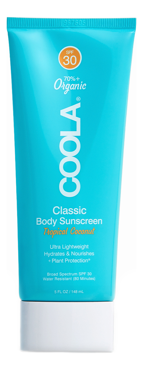 

Солнцезащитный крем для тела Classic Body Sunscreen Tropical Coconut SPF30 148мл