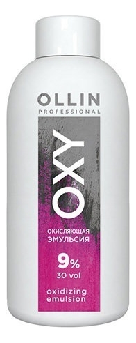 Купить Окисляющая эмульсия для краски Oxy Emulsion 90мл: Эмульсия 9%, OLLIN Professional
