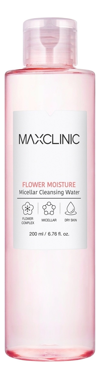 

Увлажняющая мицеллярная вода с цветочным экстрактом Micellar Cleansing Water Flower Moisture 200мл