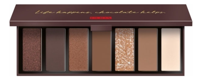 

Палетка теней для век Zero Calorie Chocolate Eyeshadow Palette 9,45г: 003 Dark Chocolate, Палетка теней для век Zero Calorie Chocolate Eyeshadow Palette 9,45г