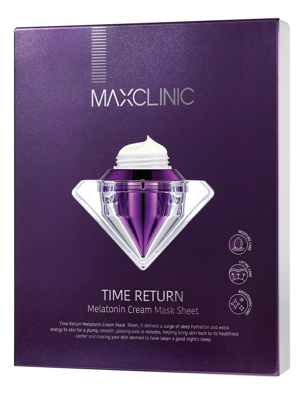 

Маска для лица с мелатонином Time Return Melatonin Cream Mask 28мл: Маска 4шт, Маска для лица с мелатонином Time Return Melatonin Cream Mask 28мл