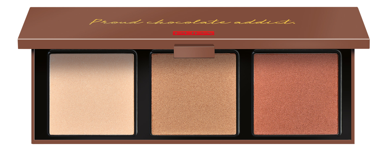 

Палетка хайлайтеров для лица Zero Calorie Chocolate Highlighter Palette 9г: 002 Карамельный шоколад, Палетка хайлайтеров для лица Zero Calorie Chocolate Highlighter Palette 9г