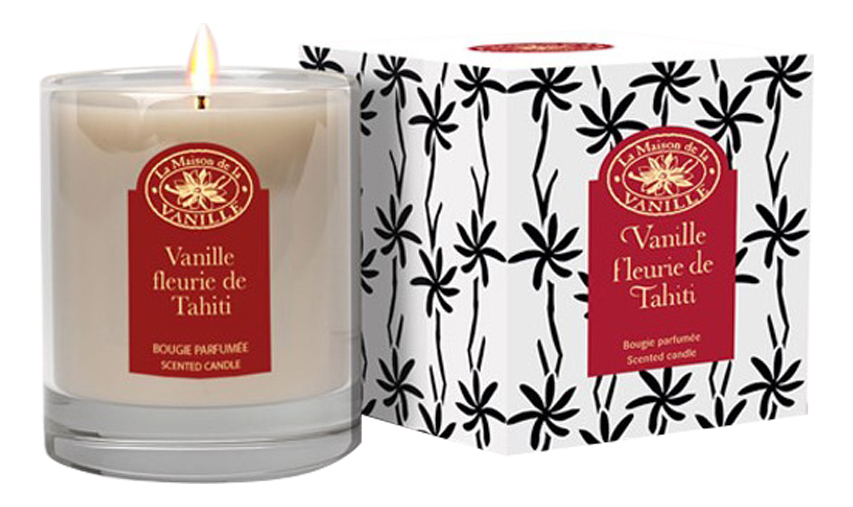 Vanille Fleurie De Tahiti: свеча 180г vanille fleurie de tahiti туалетная вода 1 5мл