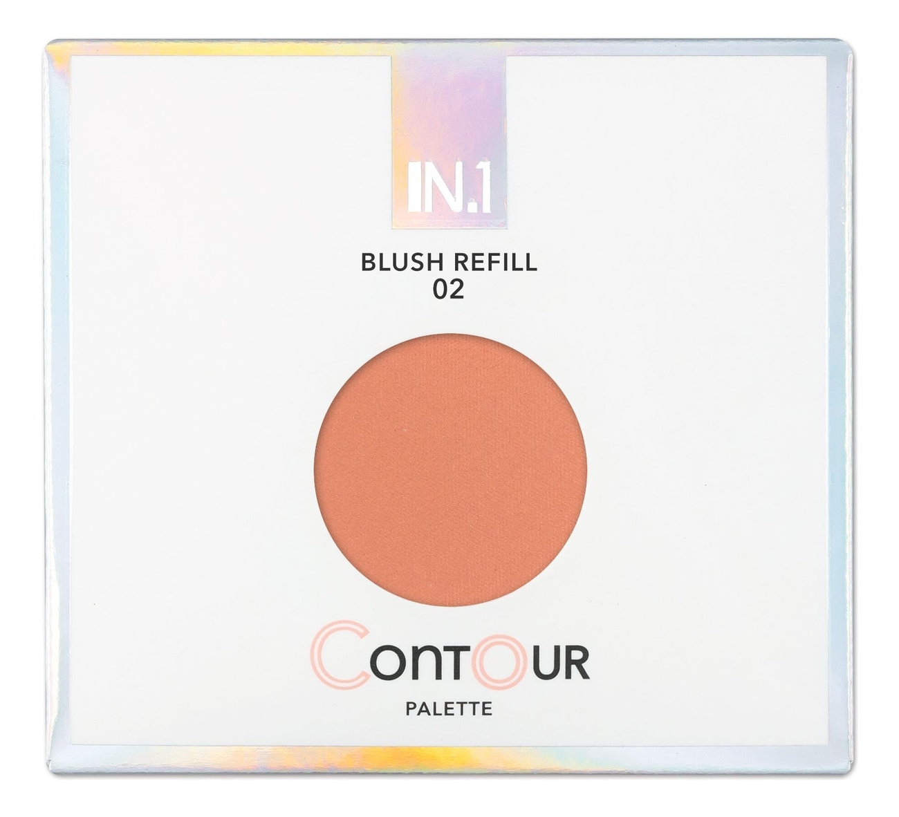 

Сменный блок румян для палетки Contour Palette Blush Refill 3г: No 02, Сменный блок румян для палетки Contour Palette Blush Refill 3г