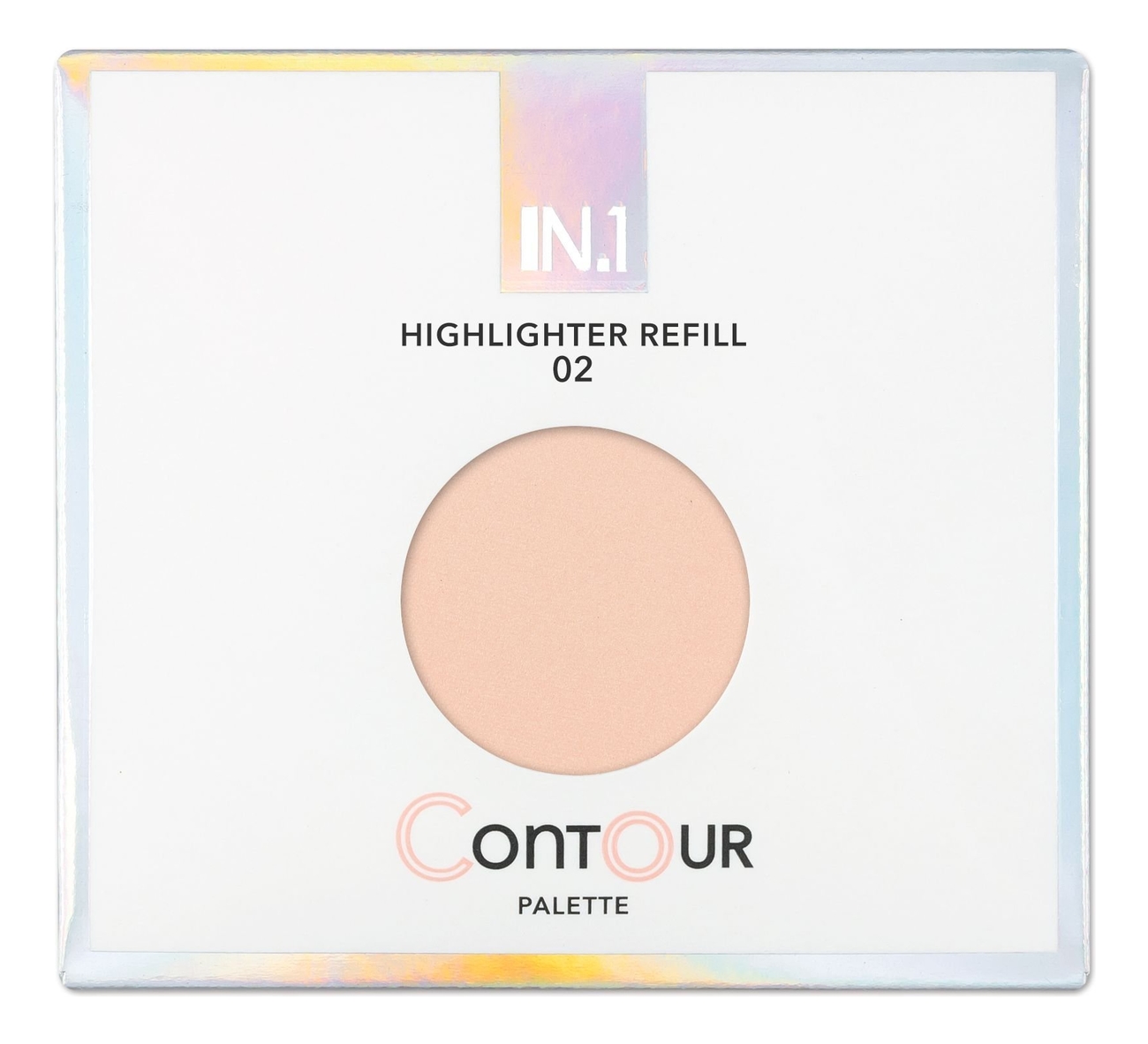 

Сменный блок хайлайтера для палетки Contour Palette Highlighter Refill 2,8г: No 02, Сменный блок хайлайтера для палетки Contour Palette Highlighter Refill 2,8г