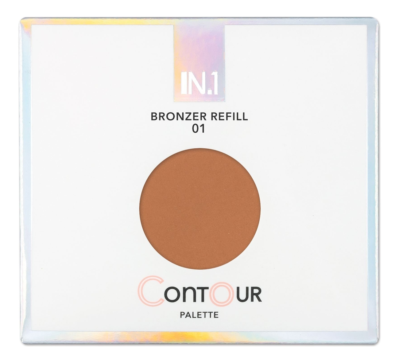 

Сменный блок бронзера для палетки Contour Palette Bronzer Refill 3г: No 01, Сменный блок бронзера для палетки Contour Palette Bronzer Refill 3г