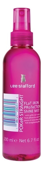 Термозащитный спрей для придания блеска волосам Poker Straight Flat Iron Heat Protection Shine Mist 200мл: Спрей 200мл