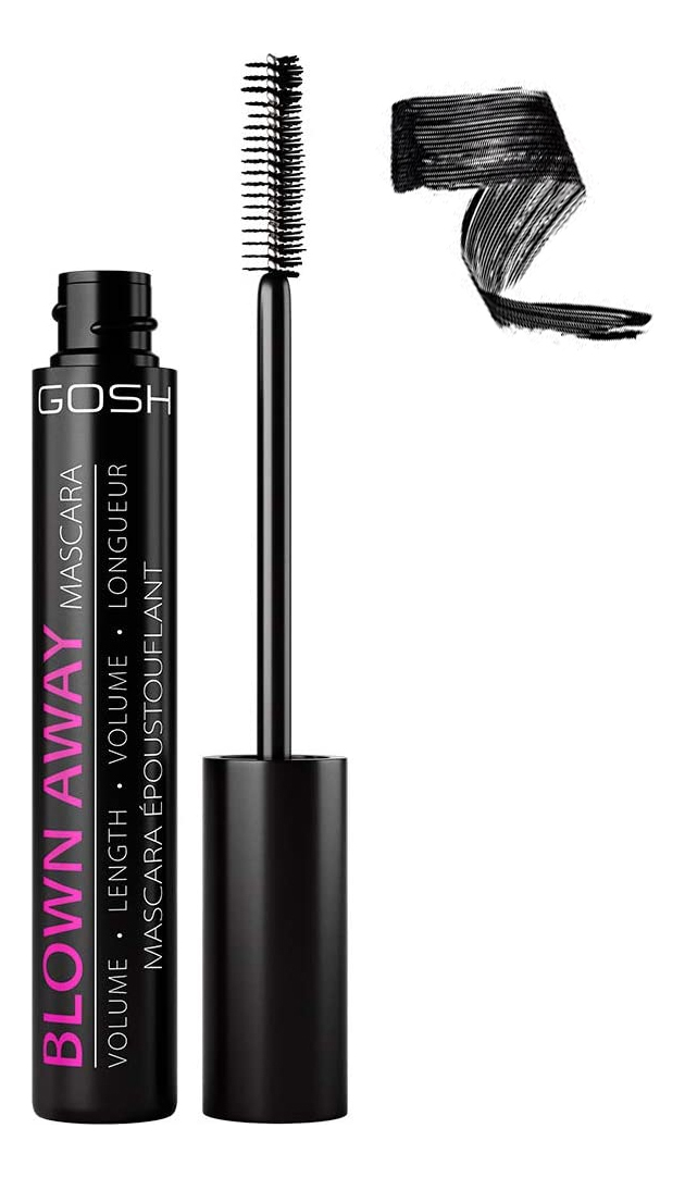 

Тушь для объема и удлинения ресниц Blown Away Mascara 10мл: 001 Black, Тушь для объема и удлинения ресниц Blown Away Mascara 10мл