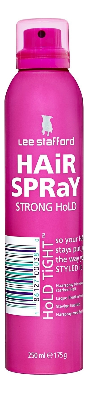 

Лак для волос сверхсильной фиксации Hold Tight Hair Spray 250мл: Лак 250мл, Лак для волос сверхсильной фиксации Hold Tight Hair Spray