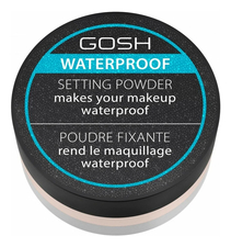 GOSH Рассыпчатая водостойкая пудра для лица Setting Powder Waterproof 7г