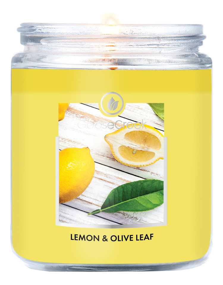 

Ароматическая свеча Lemon & Olive Leaf (Лимон и оливковые листья): свеча 198г, Ароматическая свеча Lemon & Olive Leaf (Лимон и оливковые листья)