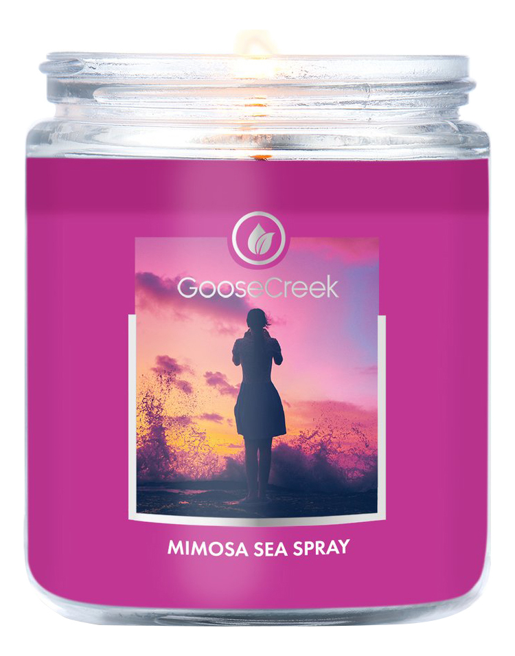 Ароматическая свеча Mimosa Sea Spray (Мимоза и морские брызги): свеча 198г ароматическая свеча mimosa in bloom 180г цветущая мимоза