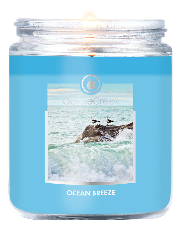 Ароматическая свеча Ocean Breeze (Океанский бриз): свеча 198г ароматическая свеча cozy with you уютно с тобой свеча 198г