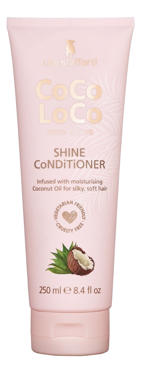 

Увлажняющий кондиционер для волос с кокосовым маслом Сосо Loco With Agave Shine Conditioner: Кондиционер 250мл, Увлажняющий кондиционер для волос с кокосовым маслом Сосо Loco With Agave Shine Conditioner