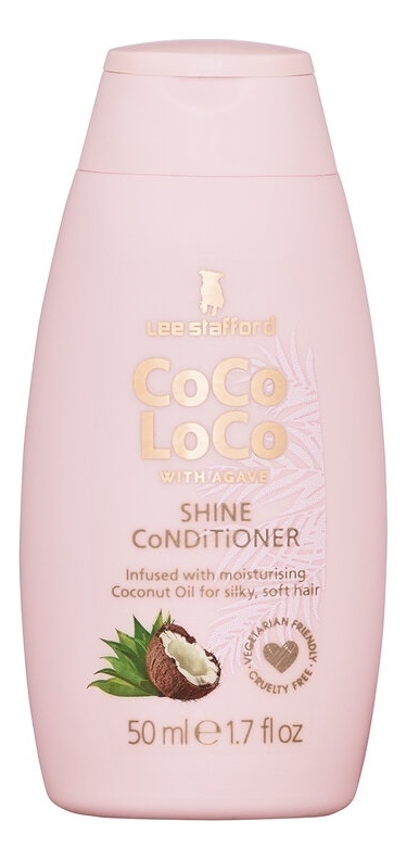 Увлажняющий кондиционер для волос с кокосовым маслом Сосо Loco With Agave Shine Conditioner: Кондиционер 50мл