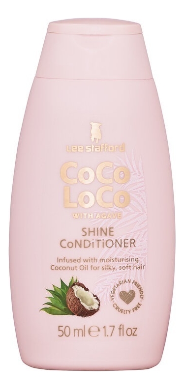

Увлажняющий кондиционер для волос с кокосовым маслом Сосо Loco With Agave Shine Conditioner: Кондиционер 50мл, Увлажняющий кондиционер для волос с кокосовым маслом Сосо Loco With Agave Shine Conditioner