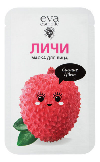 

Тканевая маска для лица Личи сияние и цвет 20г