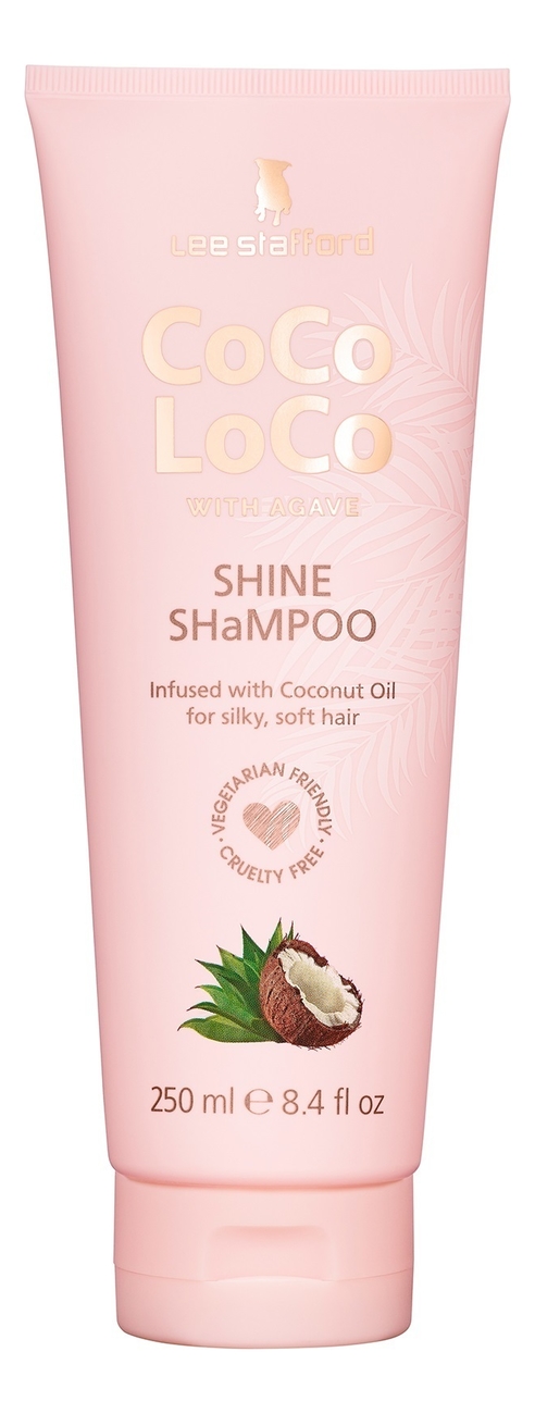 

Увлажняющий шампунь для волос с кокосовым маслом Сосо Loco With Agave Shine Shampoo: Шампунь 250мл, Увлажняющий шампунь для волос с кокосовым маслом Сосо Loco With Agave Shine Shampoo