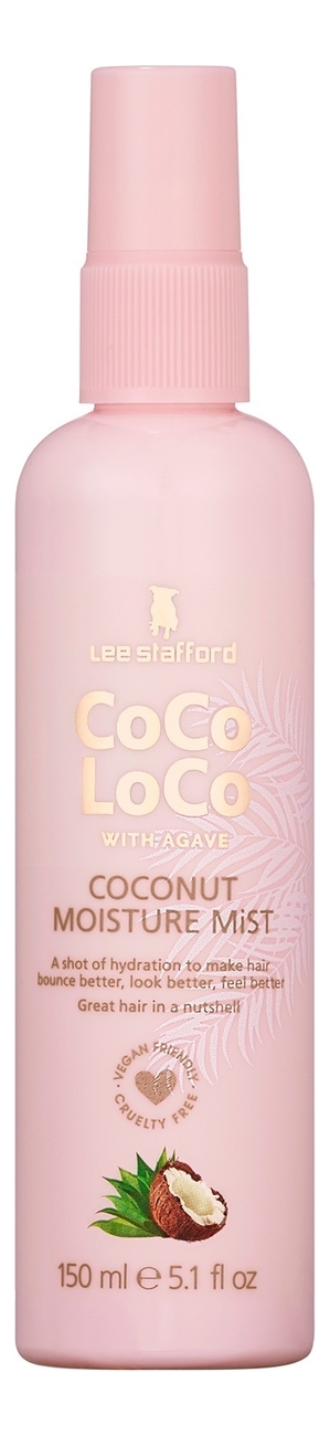 Увлажняющий спрей для волос с кокосовым маслом Сосо Loco With Agave Coconut Moisture Mist 150мл