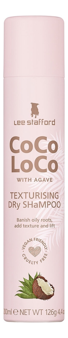 

Сухой шампунь для волос Сосо Loco With Agave Texturising Dry Shampoo 200мл
