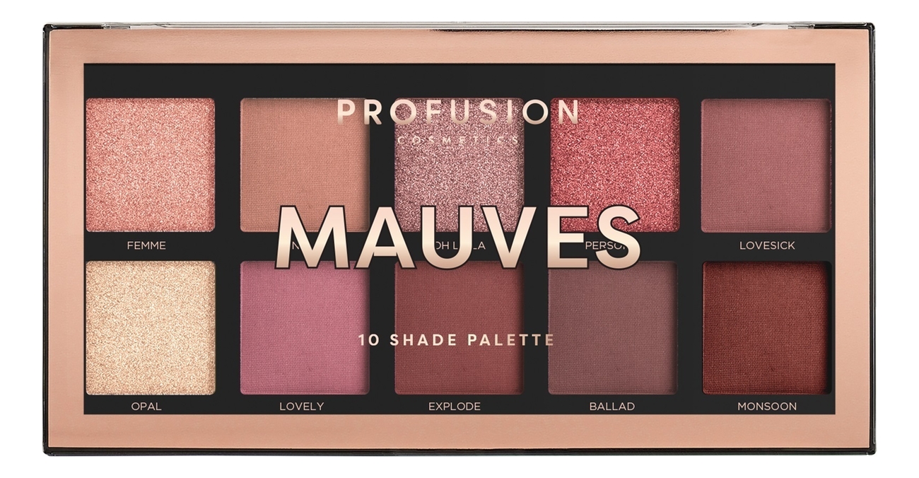 

Палетка теней для век Mauves Palette 110г