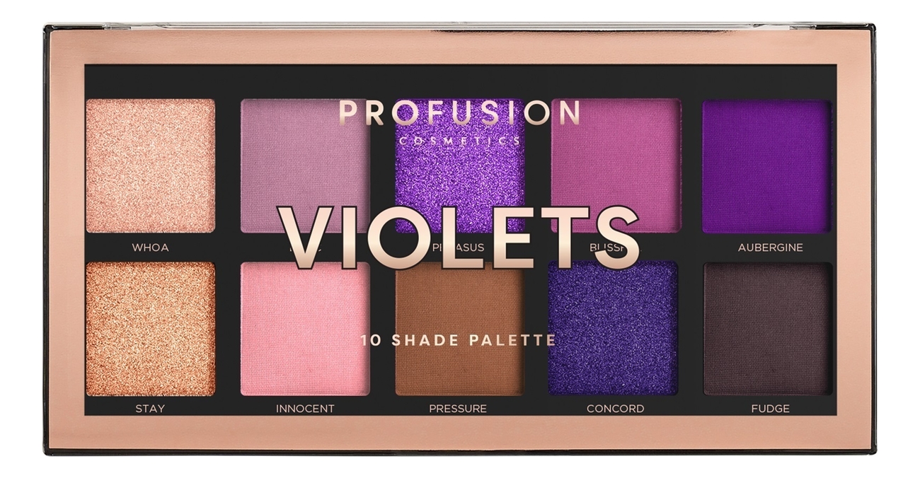 

Палетка теней для век Violets Palette 110г